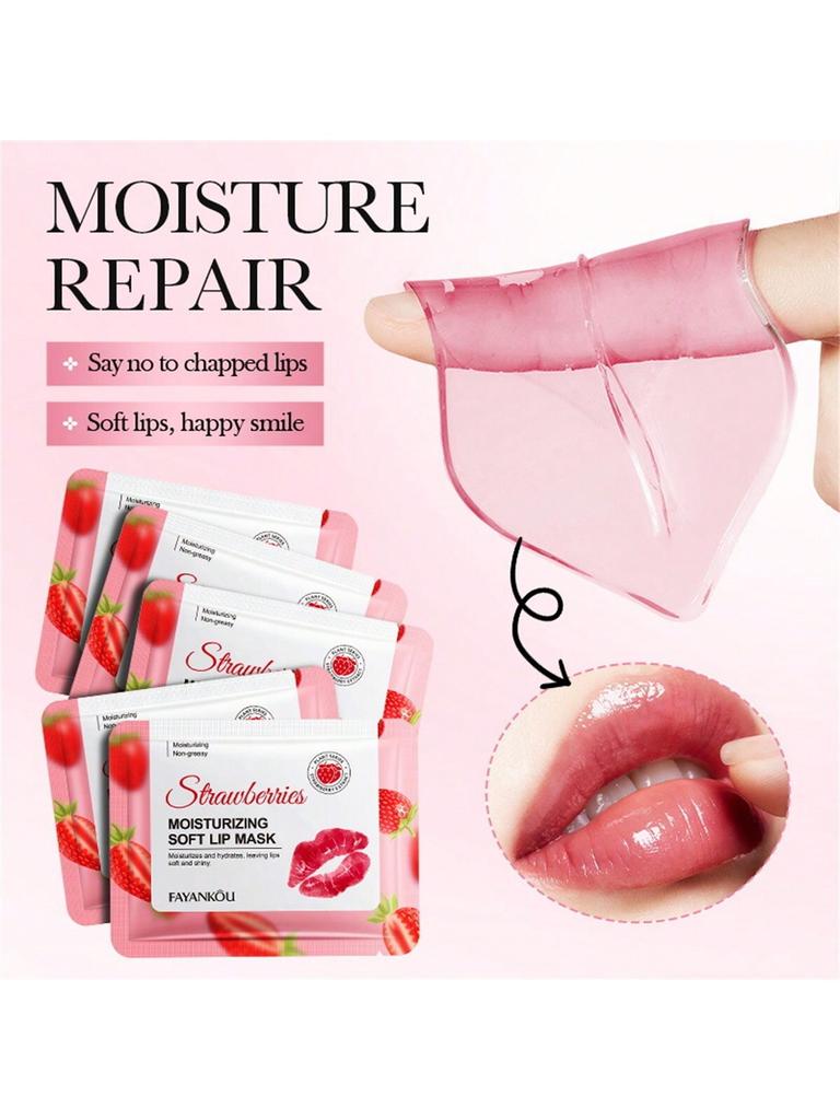 Moisturizing Soft Lip Mask Hydrating Erase Signs Of Fatigue Pink Lips Prevent Drying Brighten Lips C