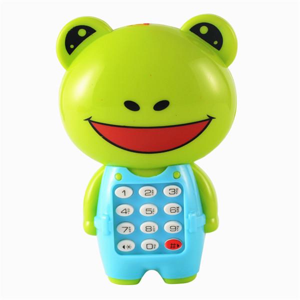 Electronic Toy Phone Musical Children Phone Toy Early Education Cartoon Telephone Cellphone Baby Toy
