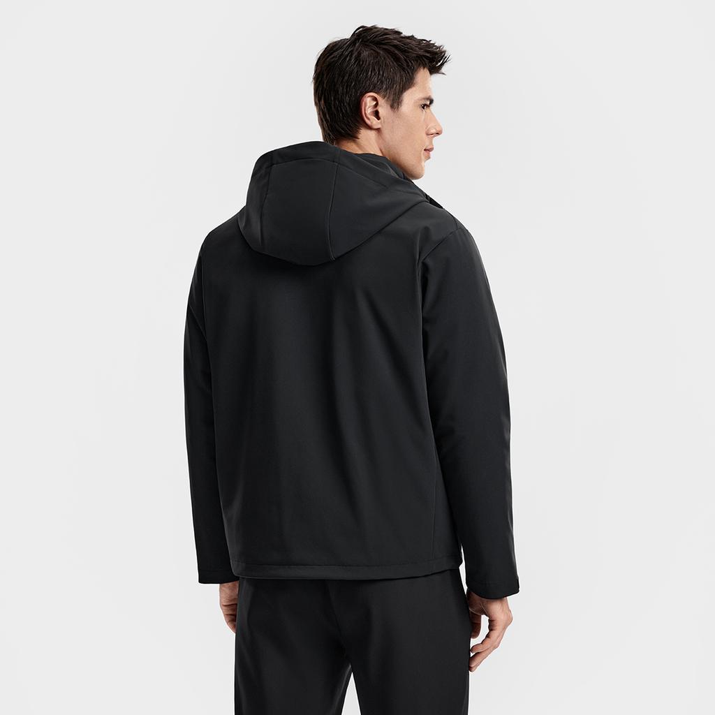 Fila Fitness Three-In-One Detachable Fashionable Simple Casual Sports Training Versatile Comfortable Warm Duck Down Two-Piece Jacket A11M611902FBK