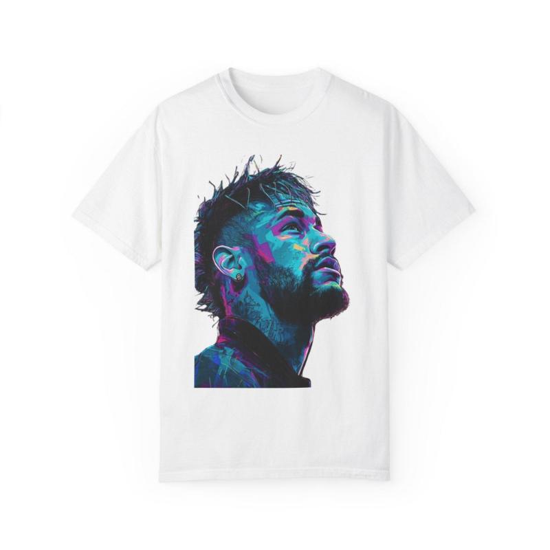 Neymar FIFA World Cup T-shirt Abstract Football Legend Shirt World Cup 2026 Soccer Fan Gift 4XL