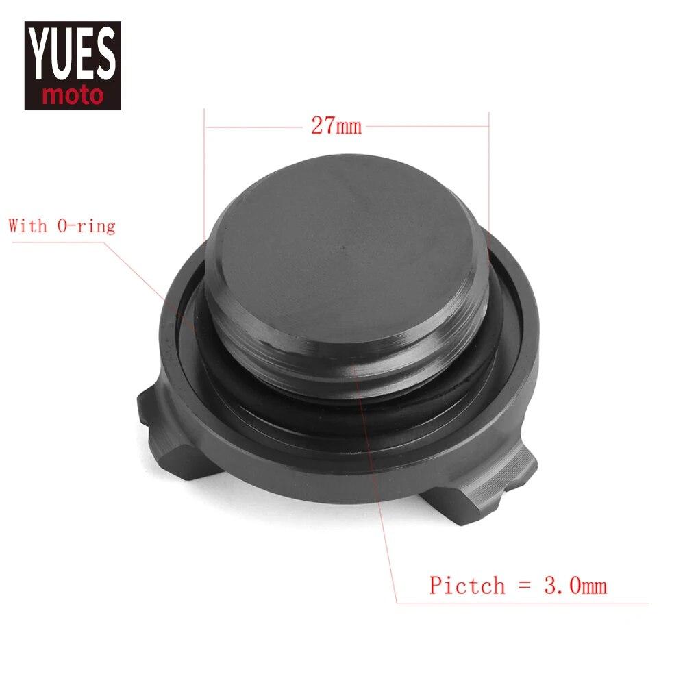 Příslušenství pro motocykly Šroub krytu zátky pohárku filtru motorového oleje pro Yamaha R6 R1 R3 YZF-R3 YZF-R6 YZF-R1 YZF-R25 YZF