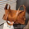 Autumn and Winter Super Fire Niche Retro Suede Handbag 2025 New High-end Underarm Bag Exquisite Foreign Style Messenger Bag