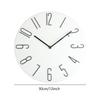Wall Clock Silent Non Ticking Wall Clocks Battery Operated Digital Clock Simple Minimalist Hanging Wall Clock Home Decorations