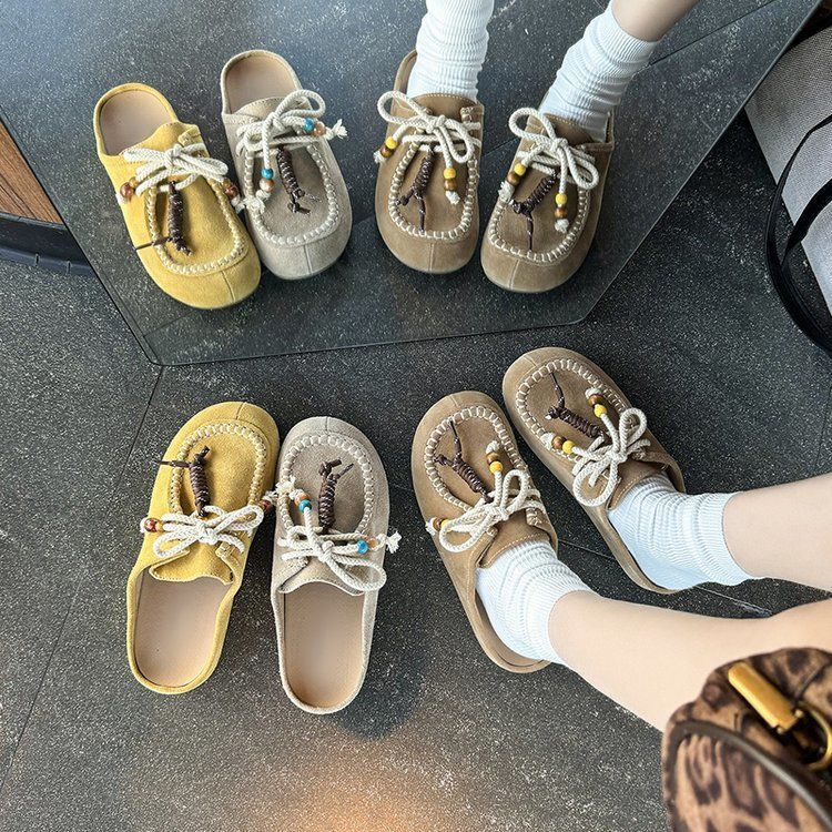 Large Size Women's Shoes with Soft Soles Are Not Tired, Single Shoes with Wide Feet and Fat Spring and Autumn 2025 New Models Are Absolutely Perfec