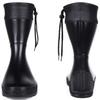 Fashion Crestar Mid Calf Rain Boots For Women Fashion Collar Gardening Boots Outdoor Ultra Lightweight Portable Waterproof Garden Shoes