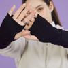 KOLEAT Daily Knit Fleece Hand Warmer [BLACK] Fall/Winter Gloves ver.