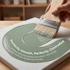 3/4Pcs 2/3/4/5in Paint Brush Set Wooden Handle Wide Flat Paint Brush  for Furniture