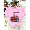 I'm OK Grafik Damen T-Shirts Unisex Lässig O-Ausschnitt Kurzarm T-Shirts Mode Streetwear Herren Damen Tägliche T-Shirt Oberteile