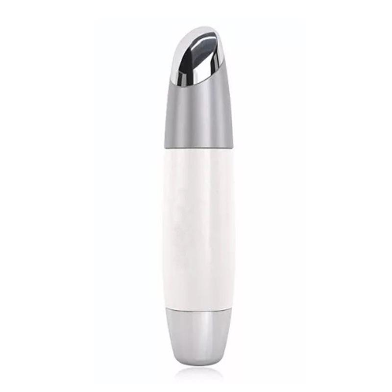 Electric Heated Silicone Face Cleansing & Makeup Removal Brush with EMS and Light Therapy