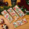 Artistic Wood Gingerbreads Man Ornament Delicate Wood Gingerbreads Man Hanging Ornament Charm For Family Holiday Fun