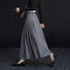 Demana Elegant A-Line Pleated Midi Skirt