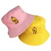Cotton Reversible Bucket Hat for Men Women Summer Sun Beach Outdoor Cap
