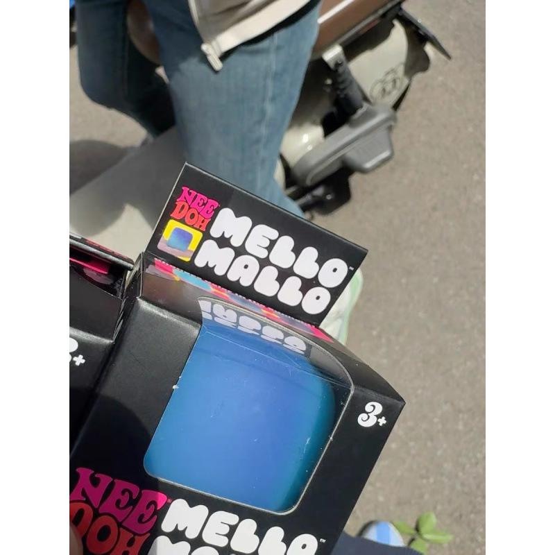Jucărie populară NeeDoh cu schimbare de culoare, textură de bezea, culoare ultravioletă schimbătoare, rebound lent, de strâns, muzicală, pentru destresare