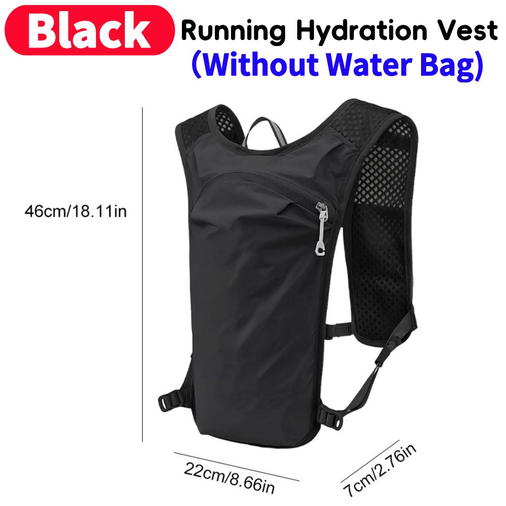 Running Hydration Vest Unisex Lightweight Breathable Backpacks For Hiking Cycling off-road Marathon Climbing Sports Water Bags