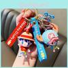 Unique One Piece Luffy Keychain Soft Rubber Bag Pendant Ideal For Gifts And Collectibles