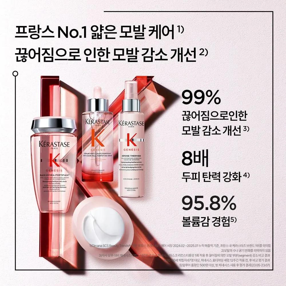 Bang Genesis Shampoo Large Size 500ml [Volume Up Care / For Normal, Oily Scalp]