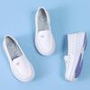 Air Cushion Nurse Shoes Women's Spring Summer Hollow Soft Sole Breathable Thick Sole Non-slip Leather Work Medical Shoes Spot
