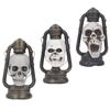 Skull Lantern Halloween Party LED Skull Lamp Hanging Light Decoration Props for Haunted House Bar