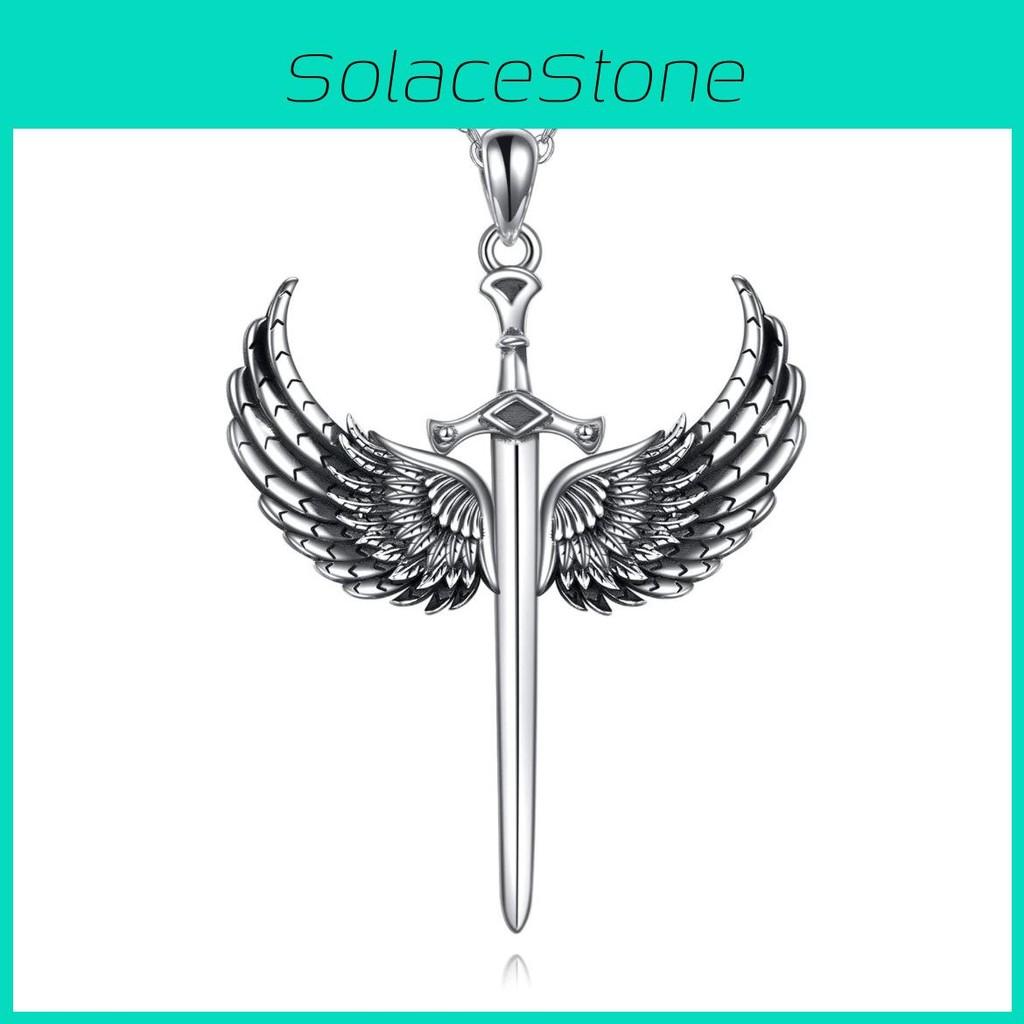 Wings Cross Unique Pendant Necklace With Alloy Material For Daily Urban Style