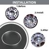 4pcs Car Aluminum Alloy Wheel Hub Centric Rings center Bore 60.1-56.1 60.1-56.6 60.1-54.1 60.1-57.1
