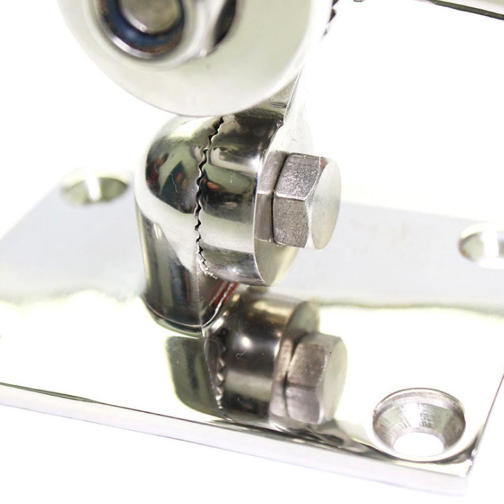 Morskie VHF Regulowane Mocowanie Podstawy Anteny Stal Nierdzewna 316 Do Łodzi