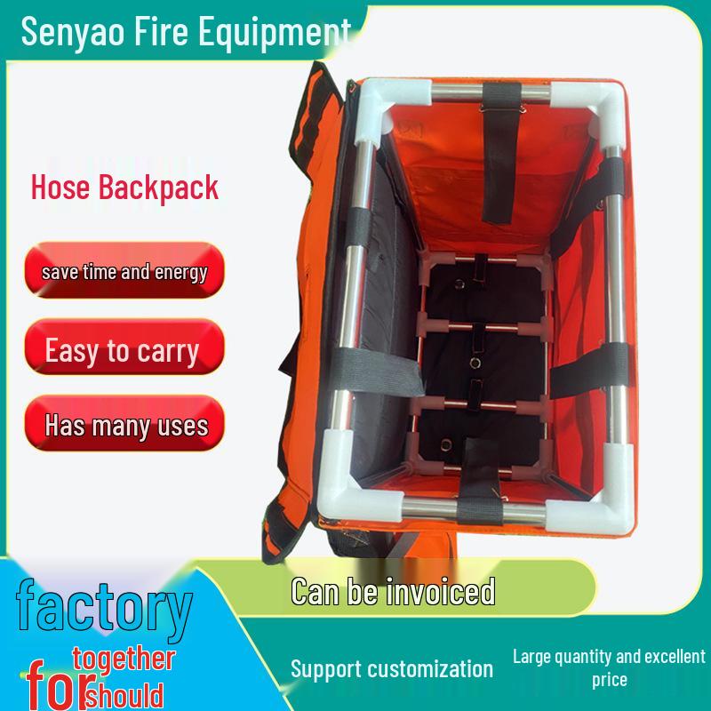 Fire-Resistant Water Backpack with Stainless Steel Frame for Forest Fire Rescue
