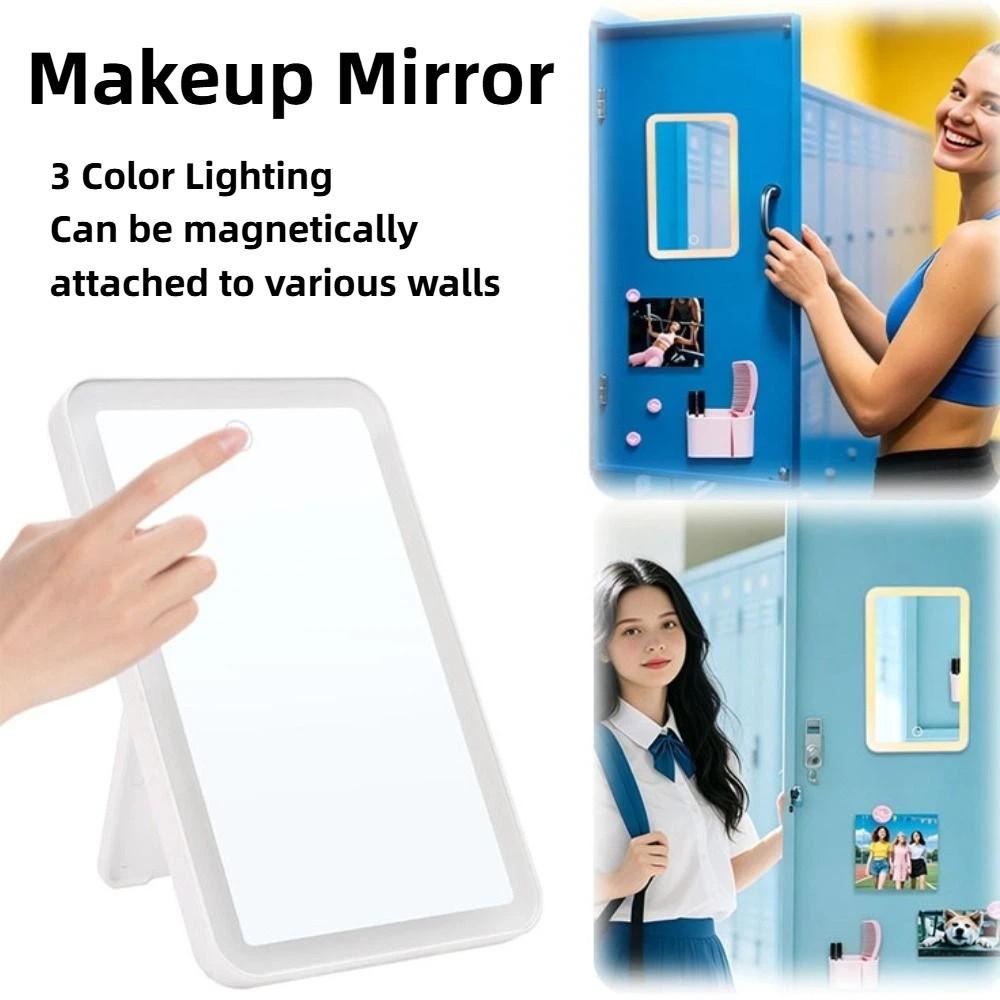 3 Color Lighting Cosmetic Mirror Magnifying Table Makeup Mirror LED Makeup Mirror Beauty Mirror