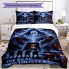 3pcs Duvet Cover Set (1*Duvet Cover + 2*Pillowcase, Without Core), Ghostbusters Print Soft All‑Season Bedding Set, Home Bedroom Decor Gift