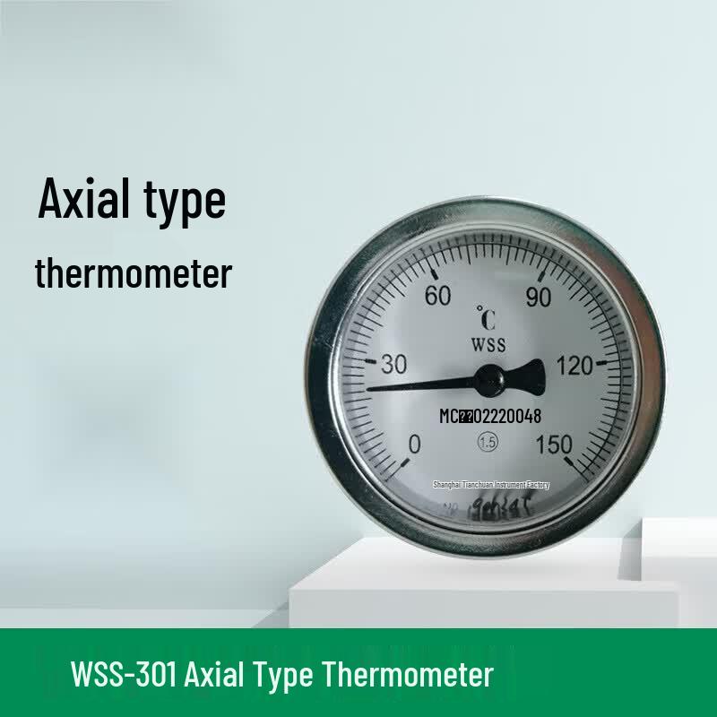 STCIF Industrial Bimetal Thermometer Dial 108mm, Depth 100mm