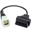 OBD2 Connector For KTM Motorcycle Motobike For KTM 6 Pin To 16 Pin Adapter For OBD2 Diagnostic Tools Moto OBD 2 Extension Cable