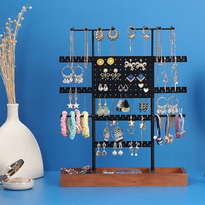 7-layer Earring Jewelry Rack Independently Designed Jewelry Display Rack Earring Storage Hair Ring Necklace Rack