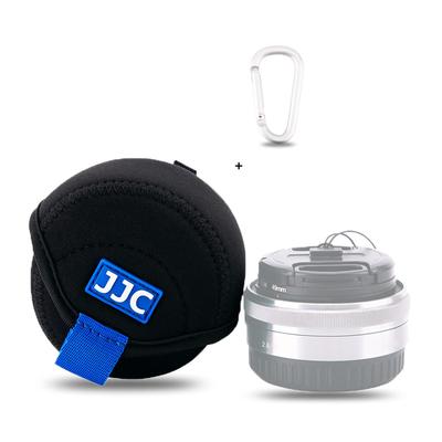 JJC Lens Bag for Mirrorless Camera Lenses X 62 X 40mm In Including Sony E PZ Canon 22mm F2 Olympus Digital ED and Fujifilm XF 27mm R Neoprene with
