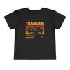1976 Trans Am Toddler T-Shirt – Retro Black Muscle Car Racing Design