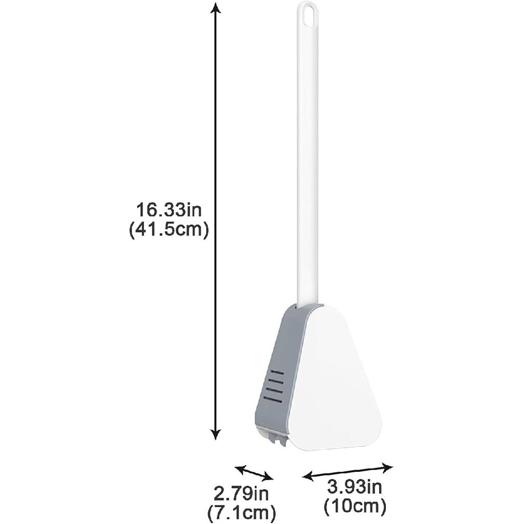 Long Handle Toilet Brush Golf Toilet Brush Silicone Toilet Brush Set Golf Club Toilet Brushes for Bathroom Quick Drying Toilet Bowl Brush and Holder