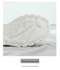 Women's Summer Mesh Sneakers: Breathable, Korean Style, Thick-Soled White Casual Dad Shoes