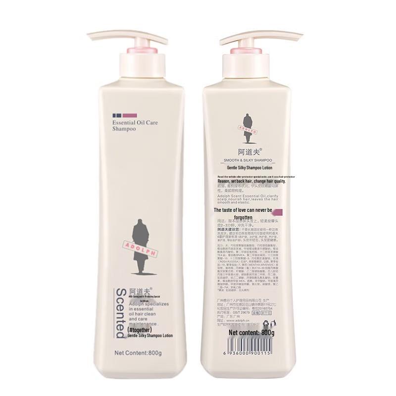 Adolph Essential Oil Gentle & Silky Shampoo