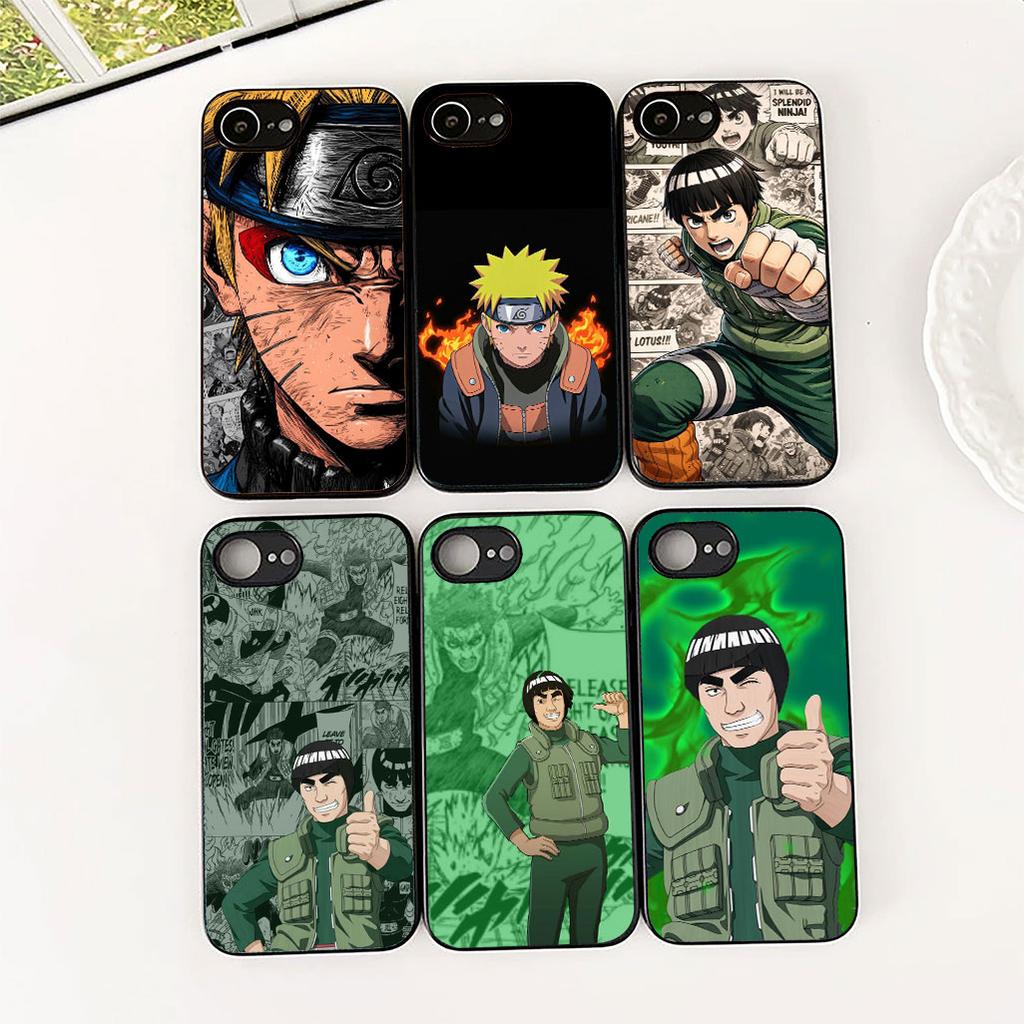 Cover for Apple iPhone 17 Pro XS Max Air 6 7 8 Plus 5 + SE 2022 SE2 16E 8+ Casing Silicone Phone Case Wallpaper Rock Lee Narutos