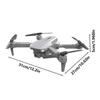 Skládací dron LYUCRAZ s termokamerou, 1080P HD, RC kvadrokoptéra, udržení výšky, bezhlavý režim, regulace rychlosti, kompatibilní s šedou 2026
