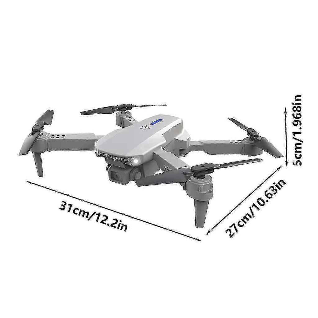Skládací dron LYUCRAZ s termokamerou, 1080P HD, RC kvadrokoptéra, udržení výšky, bezhlavý režim, regulace rychlosti, kompatibilní s šedou 2026