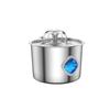 Pet Water Fountain 2.2L 304 Stainless Steel with Automatic Water Flow Pet Water Dispenser for Dog and Cat Drinking Water