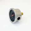 Axial Fuel Oil Pressure Gauge 0 15 psi with 1/8'' NPT Thread Metal and Oil Filled Gauge for Fuel System Applications