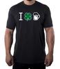St Patrick's Day Men's Beer Shirt, Men's Black T-Shirts, Party T-Shirts for Men