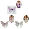 Fairy Butterfly Costume Wings For Kids Dress Up Party With Gold Detailing For Festival Celebrations