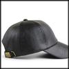 Baseball English CZ566 [White Fang] Hat, Cap, Cap, Leather, PU, Casual, Letters, Logo, Elegant, Adult, Embossed, Men's, (Coffee)