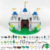 Non-Toxic 468Pcs Medieval Castle Modular Buildings Creative Construction Castle Building Blocks Sets Bricks Toys Room Decor Gifts