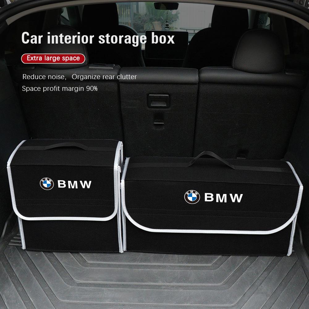 Car Trunk Organizer Box Large Capacity Folding Storage Bag For BMW Performance X5 X6 F20 E93 GT G30 E48 i3 i4 G07 M3 M5 F93 F92
