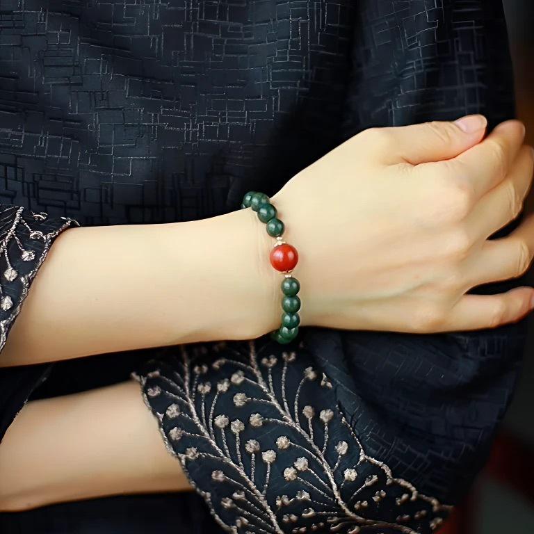 

Nose-Clearing & Mind-Soothing Incense: 0.8cm Beads, Single-Loop Design, Hand-Woven Cord, Gift Box Included