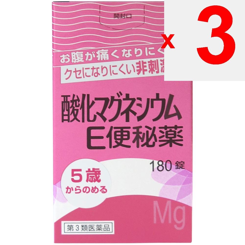 Ken-Ei Pharmaceutical Magnesium Oxide E Constipation Medicine 180 tablets Chemical Preparations Indications: - Constipation - Relief of the following