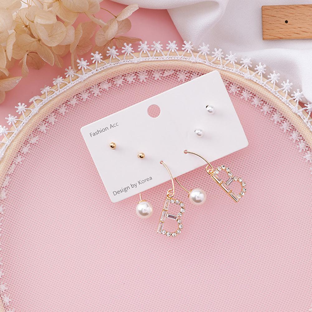 Women Fashion All Match Geometric Temperament Earrings