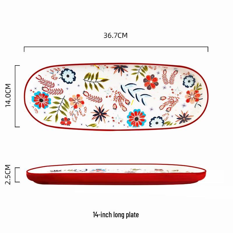 

Nordic Style Ceramic Deep Dinner Plate